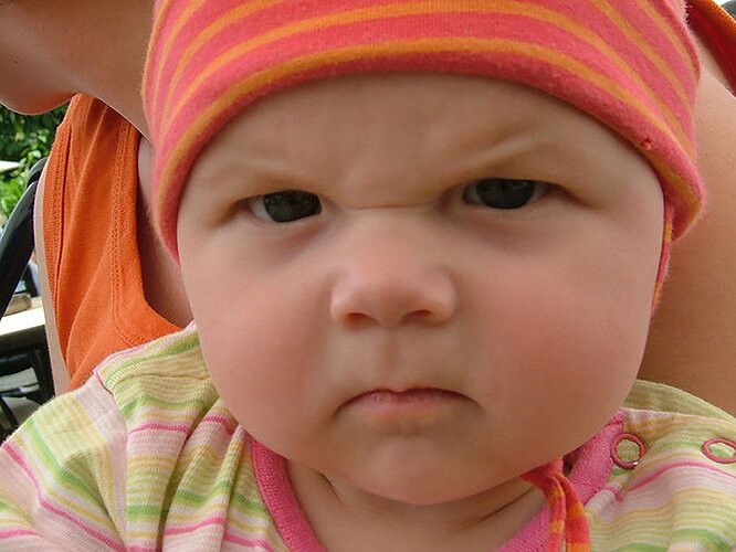 Angry-Baby-Look
