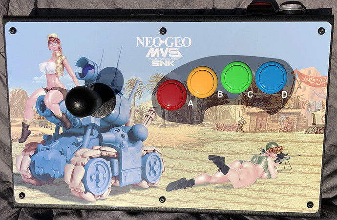 Neo•Geo MVS Metal Slug Arcade Stick