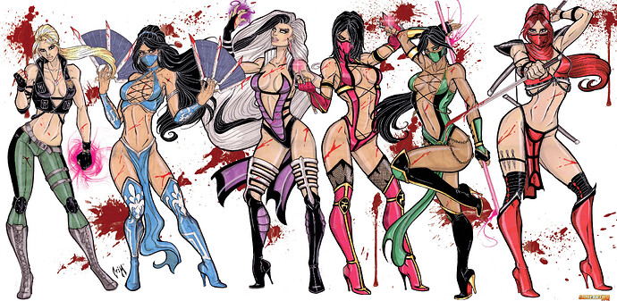 The-Mortal-Kombat-Girls-by-Crimsonsea