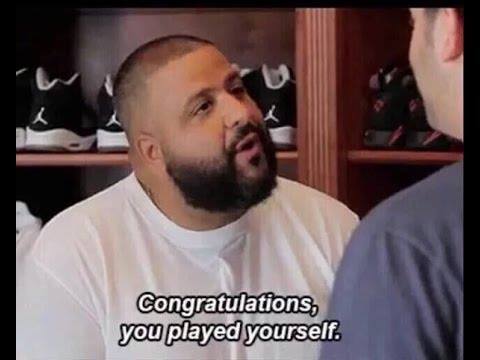 Congratulations, you played yourself.